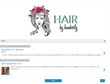 Tablet Screenshot of hairbykimberlyboshold.com